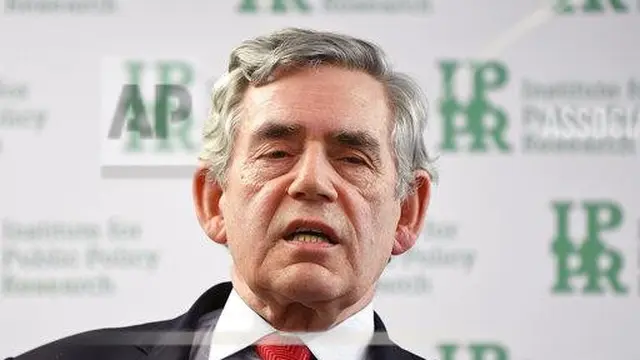 Mantan PM Inggris Gordon Brown