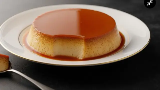 Cara Membuat Lapisan Karamel pada Puding yang Tetap Mulus dan Tidak Lengket (AI Generated)