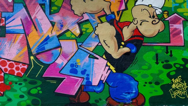 Ilustrasi kartun Popeye