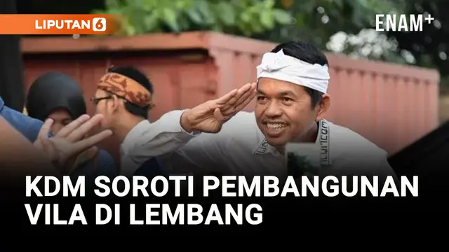 VIDEO: Dedi Mulyadi Soroti Pembangunan Tempat Wisata di Lembang yang Picu Bencana