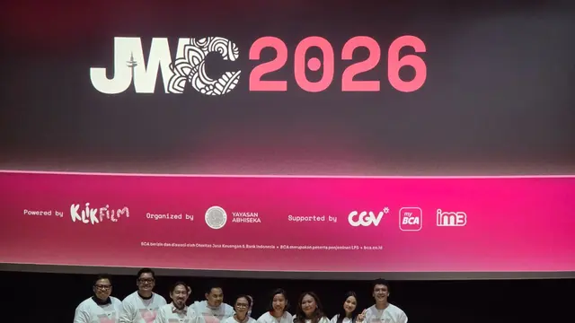 Konferensi pers  Jakarta World Cinema 2026. (Ratnaning Asih)