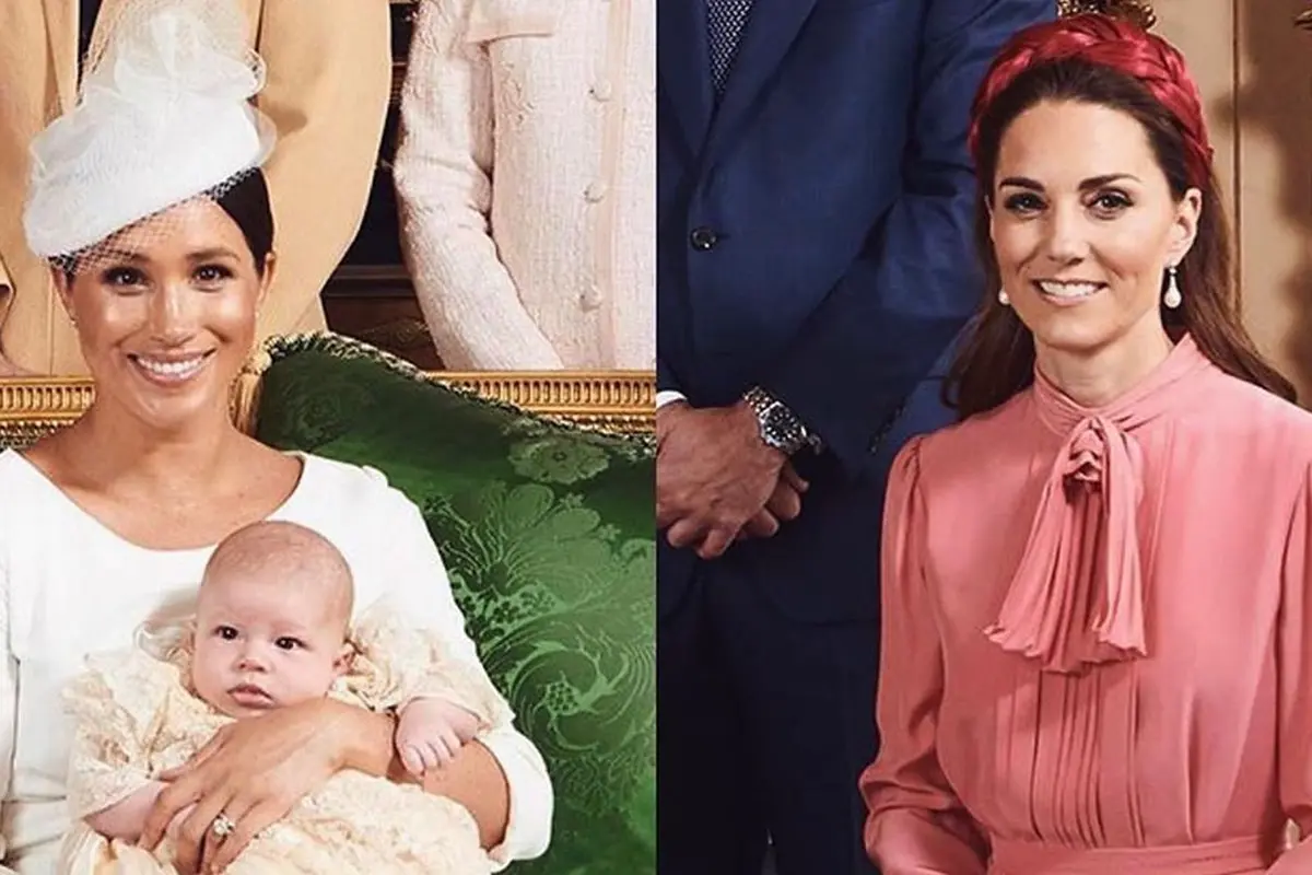 Penampilan Kontras Meghan Markle dan Kate Middleton di Baptisan Archie