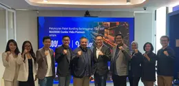 Peluncuran Paket Bundling Berlangganan Tiket MRT MAXRIDE Combo Vidio Platinum antara MRT Jakarta - Vidio MRT