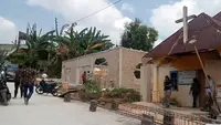 Video perusakan gereja oleh sekolompok warga di Kavling Bida Kabil, Kelurahan Kabil, Kecamatan Nongsa, Batam yang terjadi pada Rabu (9/8/2023) beredar di media sosial. (Liputan6.com/ Ajang Nurdin)