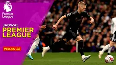 Berita Motion grafis jadwal lengkap Liga Inggris 2022/2023 pekan ke-28. Arsenal jumpa Crystal Palace, dan beberapa laga yang tertunda di pekan ini.