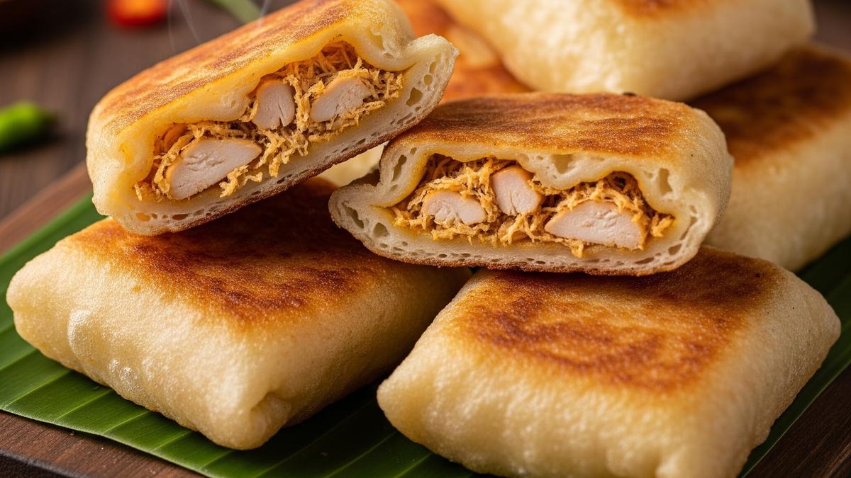 Cara Buat Roti Goreng Isi Ayam yang Lembut di Dalam dan Renyah di Luar