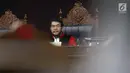 Ketua Mahkamah Konstitusi Anwar Usman memimpin sidang uji materi UU KPK di Gedung MK, Jakarta, Senin (30/9/2019). Hakim MK menilai permohonan pengujian UU KPK disusun terburu-buru. (Liputan6.com/Angga Yuniar)