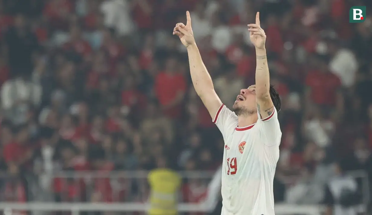 <p>Selebrasi pemain Timnas Indonesia, Thom Haye setelah mencetak gol pertama ke gawang Filipina pada laga terakhir Grup F putaran kedua kualifikasi Piala Dunia 2026 Zona Asia di Stadion Utama Gelora Bung Karno (SUGBK) Senayan, Jakarta, Selasa (11/6/2024). (Bola.com/M Iqbal Ichsan)</p>