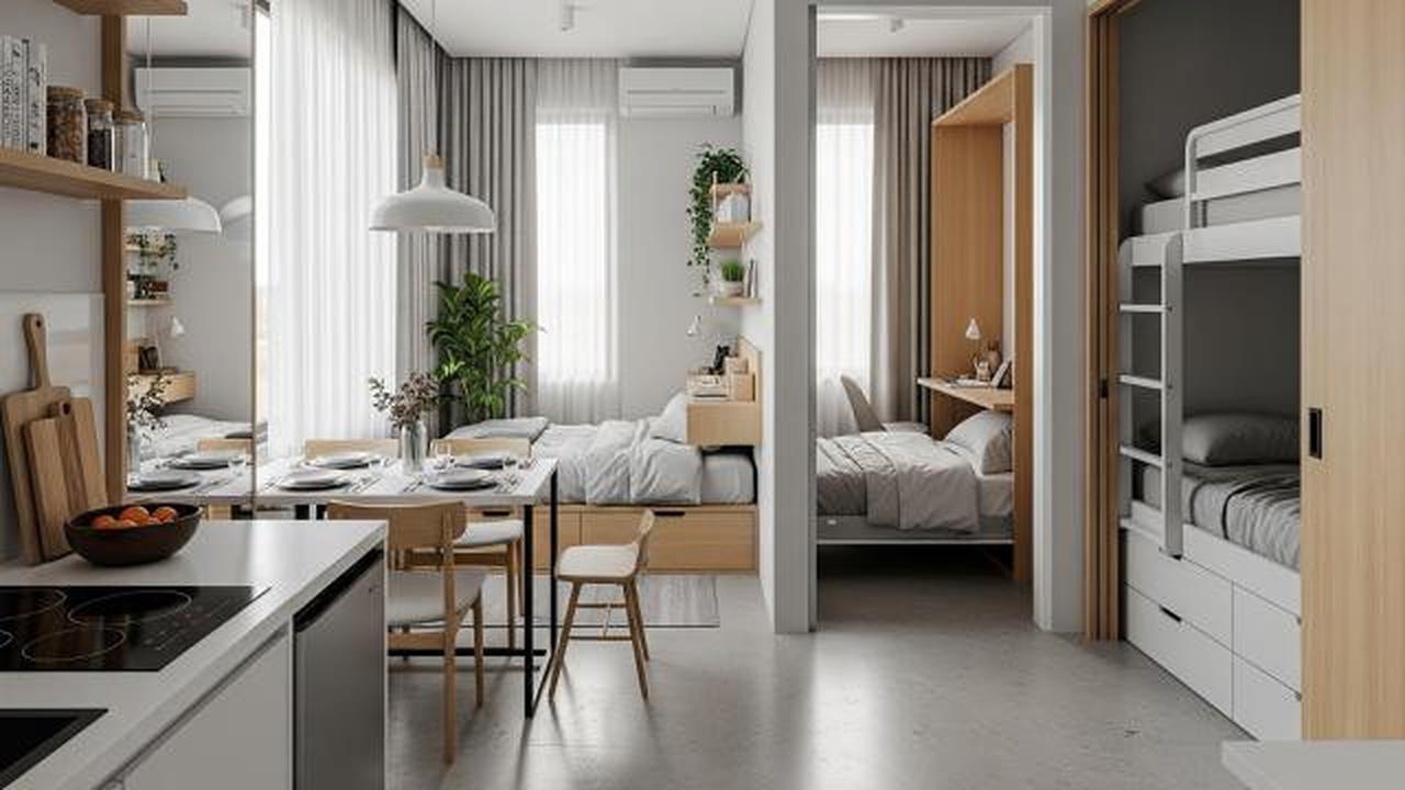 9 Desain Rumah Kecil tapi Tetap Muat Tiga Kamar dengan Layout Pintar, Tetap Nyaman