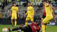 Paul Pogba. Gelandang asal Prancis ini gagal menampilkan aura magisnya di lini tengah Setan Merah. Setelah tampil buruk di babak pertama, ia berhasil memperbaiki performanya di babak kedua. Namun sayang, sentuhannya belum berhasil membuat timnya menang. Poin 6,5 untuknya. (AFP/Janek Skarzynski/Pool)
