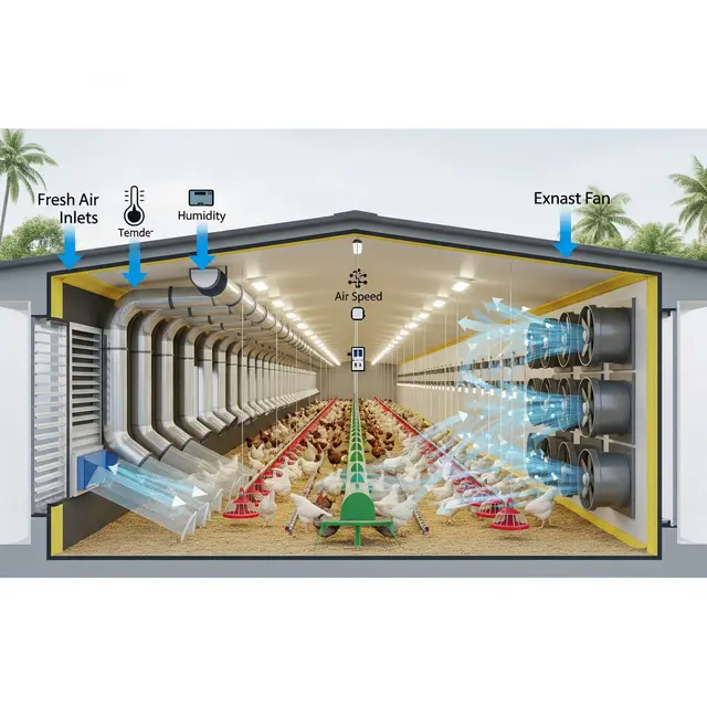 Ventilasi tunnel (Image by Gemini AI)
