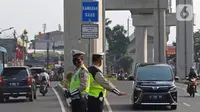 Ganjil genap Jakarta hari ini, Kamis (4/7/2024). (Liputan6.com/Herman Zakharia)