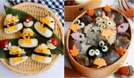 Potret ide bekal makan siang dari seniman kuliner Jepang. (sumber: Instagram/tomochu15 via Bored Panda)