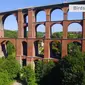 Jembatan Goeltzschtal Viaduct di Jerman.