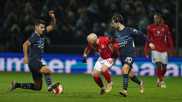 Piala FA Swindon Town Vs Manchester City
