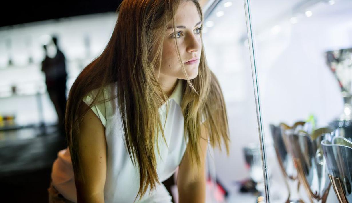 Alexia Putellas gelandang timnas Spanyol yang berasal dari klub Barcelona. (Deportes.com)