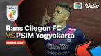 Berita video highlights semifinal Liga 2 2021/2022, Rans Cilegon FC melawan PSIM Yogyakarta yang berakhir dengan skor 3-0, Senin (27/12/2021) sore hari WIB. Hasil tersebut membuat Rans Cilegon memastikan promosi ke BRI Liga 1 musim depan.