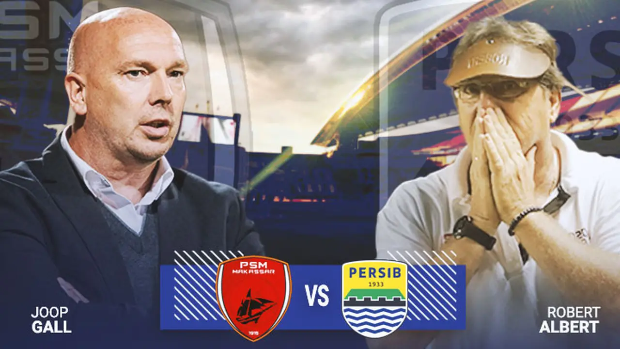 BRI Liga 1 - Duel Pelatih PSM Makassar Vs Persib Bandung