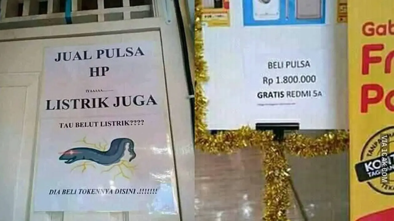 6 Cara Nyeleneh Jual Pulsa Ini Bikin Tepuk Jidat