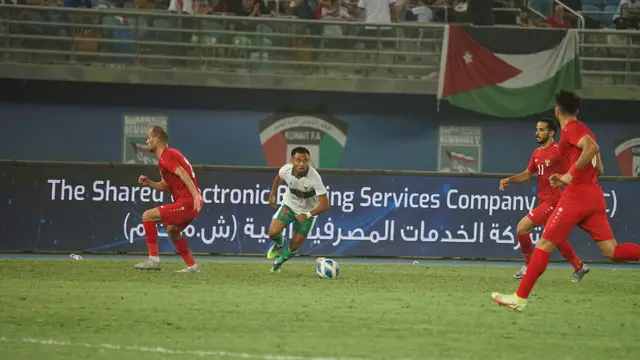 Timnas Indonesia Vs Yordania di Kualifikasi Piala Asia 2023.