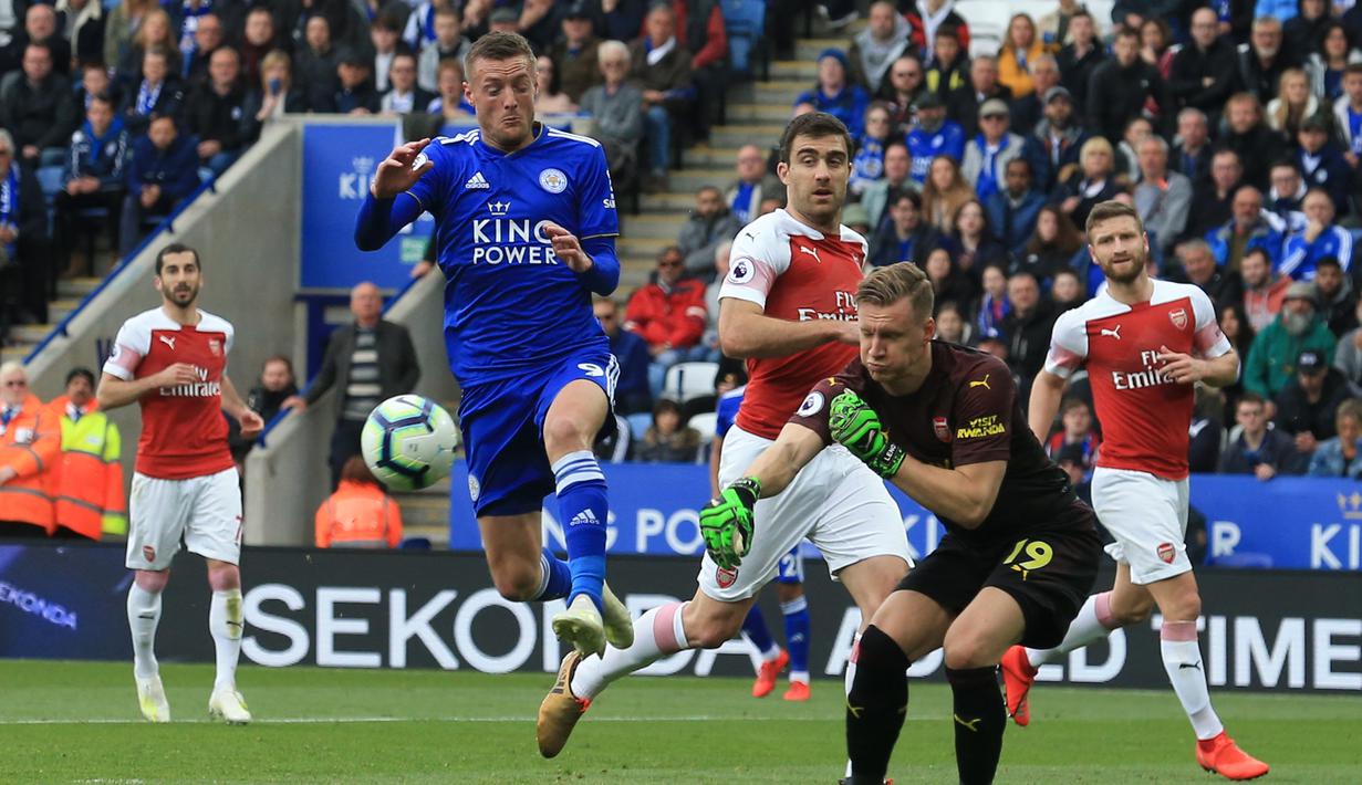 Foto Arsenal Tak Berdaya Di Markas Leicester City Page 1 Inggris Bola Com