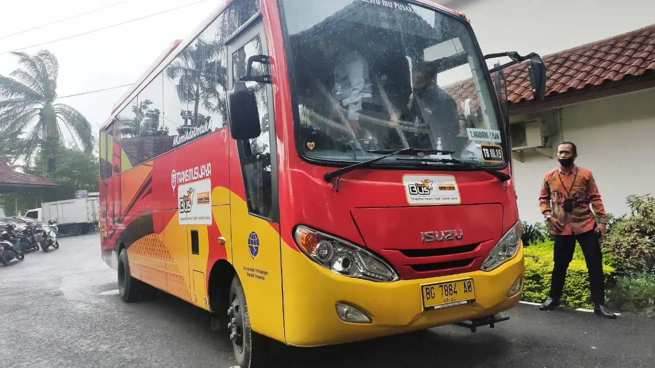 Teman Bus dari Kemenhub Siap Layani Perjalanan Warga Palembang Secara Gratis
