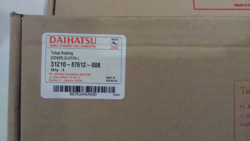 Begini Cara Mengetahui Asal Negara Spare Part Asli Daihatsu