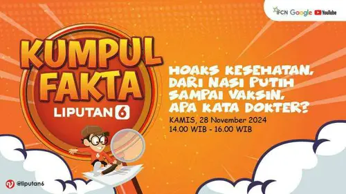 Hoaks Kesehatan, Dari Nasi Putih Sampai Vaksin, Apa Kata Dokter?