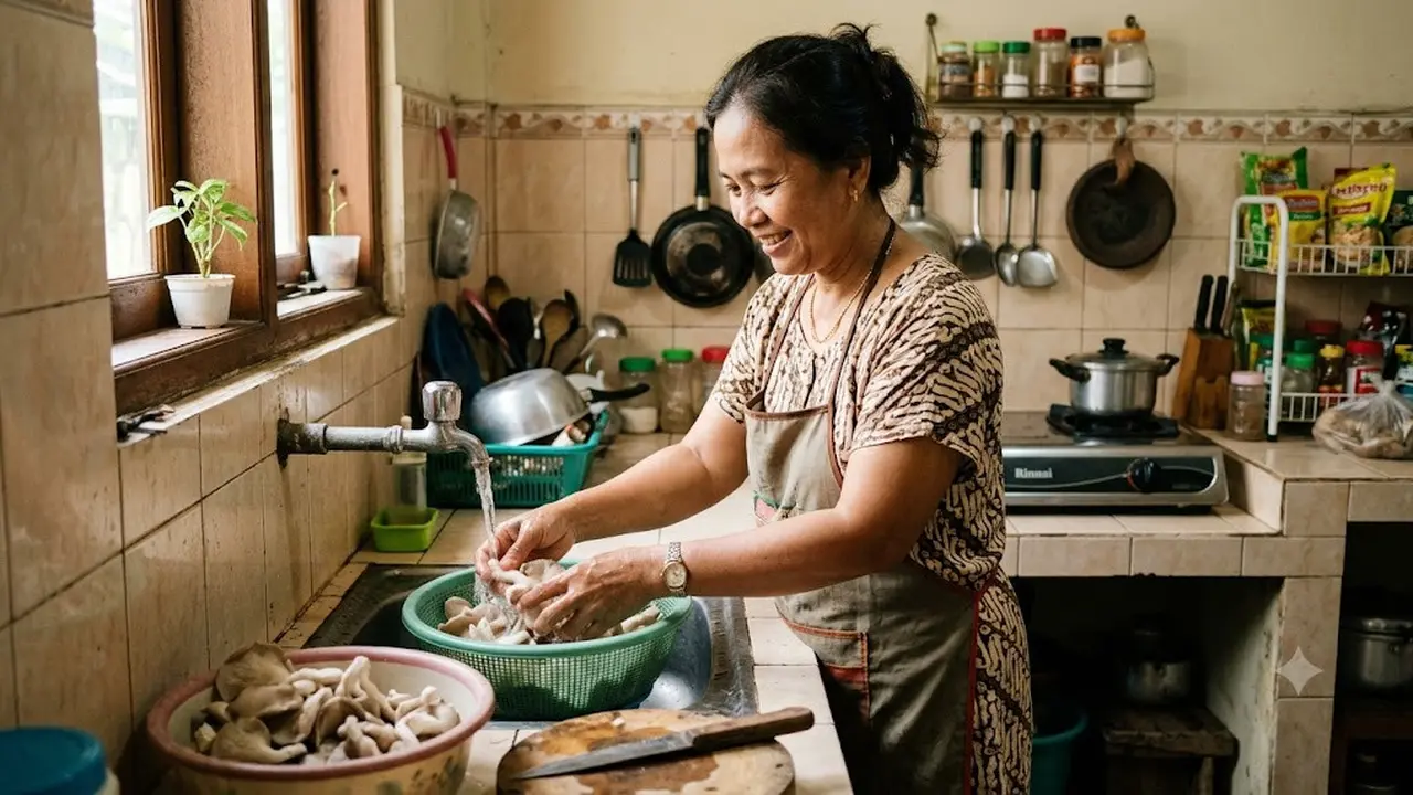 Kesalahan Mencuci Jamur yang Membuat Teksturnya Rusak