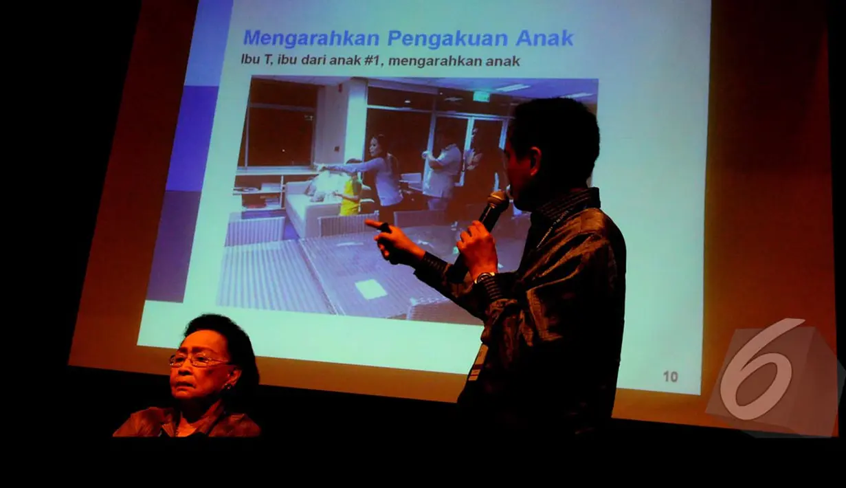 Menurut JIS pengakuan anak-anak yang diperoleh dari cara bertanya yang tidak tepat, Jakarta, Kamis (24/07/2014) (Liputan6.com/Andrian M Tunay)