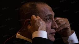 Edy Rahmayadi merupakan tentara aktif dengan pangkat letnan jenderal yang kini bertugas sebagai Panglima Komando Cadangan Strategis Angkatan Darat (Pangkostrad). (Bola.com/Vitalis Yogi Trisna)