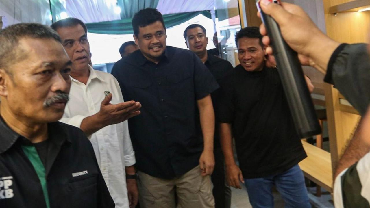 Menurut Ketua Bidang Komunikasi dan Informatika Dewan Pimpinan Pusat PKB Ahmad Iman Sukri, kehadiran Bobby Nasution dalam rangka Uji Kelayakan dan Kesesuaian (UKK) bakal calon Gubernur Sumut pada Pilkada 2024. Pemilu (Pilkada Sumut). Foto: Liputan6.com /