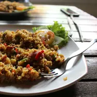 Ilustrasi nasi goreng./Copyright pixabay.com/fuzz