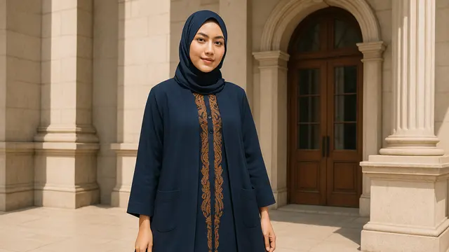 Model Outer Kekinian Hijab