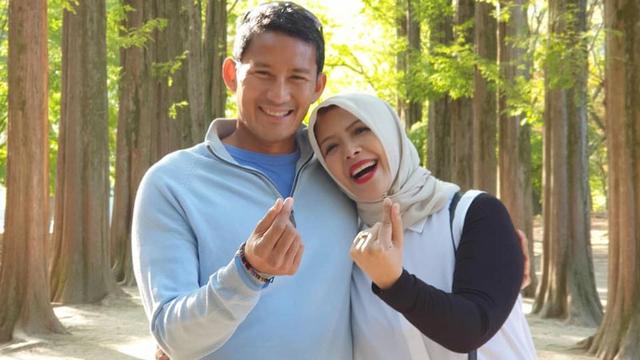 Sandiaga Uno dan Nur Asia