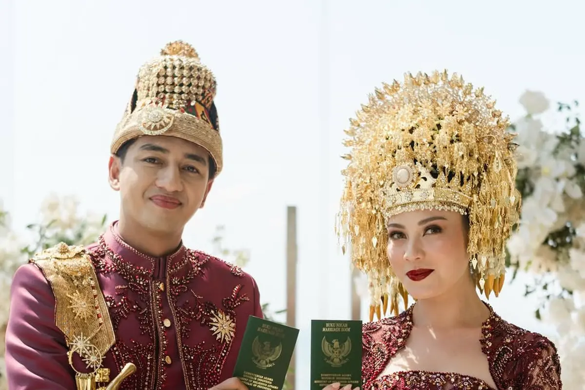Haviza Devi Anjani Resmi Menikah dengan Harris Vriza di Bali dengan adat Aceh