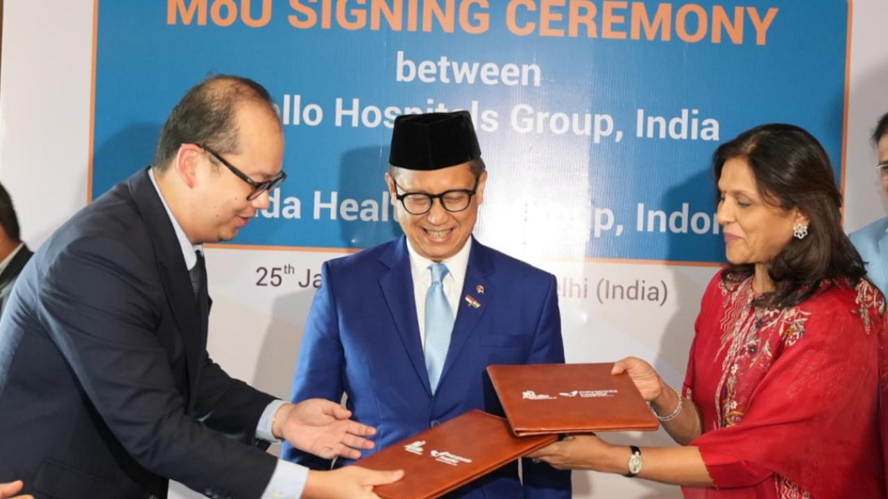 Ciptakan Layanan Kesehatan Bertaraf Internasional, Mayapada Healthcare Teken MoU dengan Apollo Hospitals India