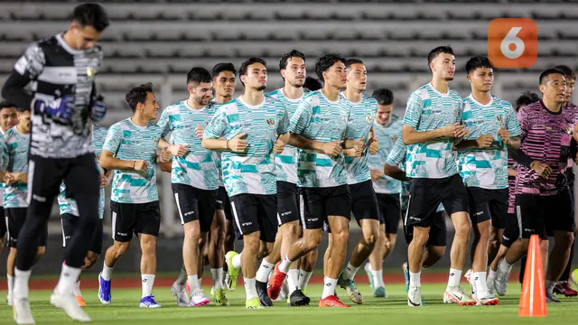 Foto: Melihat Persiapan Terakhir Timnas Indonesia Jelang Hadapi Vietnam Pada Kualifikasi Piala Dunia 2026