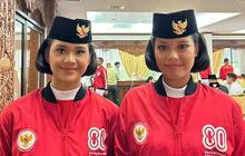 Profil Aliah Sakira dan Sultana Najwa, Pembawa Baki dan Pembawa Baki Cadangan Penurunan Bendera HUT ke-80 RI
