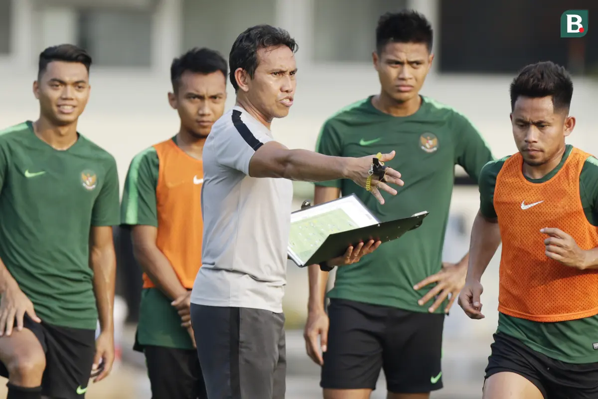 Latihan Timnas Indonesia