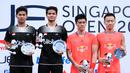 Angga Pratama/Ricky Karanda Suwardi sukses kalahkan pasangan Tiongkok, Zhang Nan/Fu 21-15, 11-21 dan 21-14
