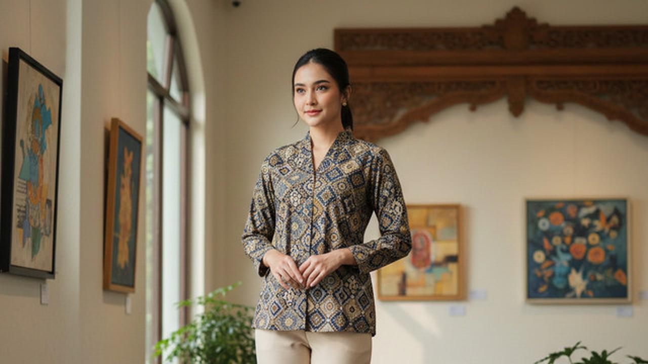 9 Model Atasan Batik Etnik Terbaru 2026, Kombinasi Tradisional dan Modern yang Stylish