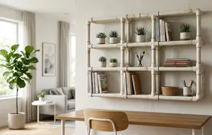 8 Ide Furnitur Minimalis dari Pipa PVC Bekas, Inspirasi Daur Ulang Kreatif yang Estetik