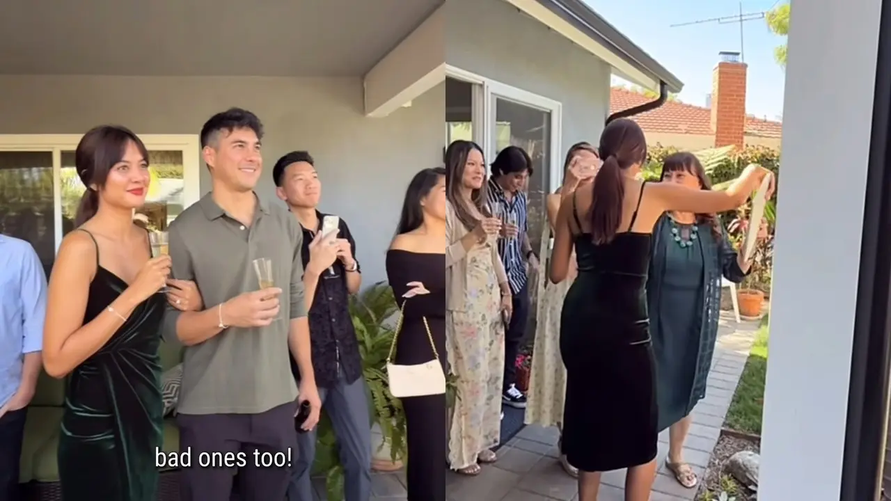 Pesta Tunangan Aurelie Moeremans