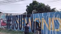 Suporter PSIM Gelar Aksi Mural Serentak, Desak Kasus Mandala Krida Diusut Tuntas
