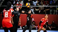 Timnas&nbsp;voli putri Indonesia U-21 masih berpeluang lolos ke babak 16 besar&nbsp;Kejuaraan Dunia Voli Putri U-21 2025 jika mengalahkan Argentina pada laga terakhir Grup A di&nbsp;Jawa Pos Arena, Surabaya, Selasa (12/8).&nbsp;(foto:&nbsp;Volley Ball World)