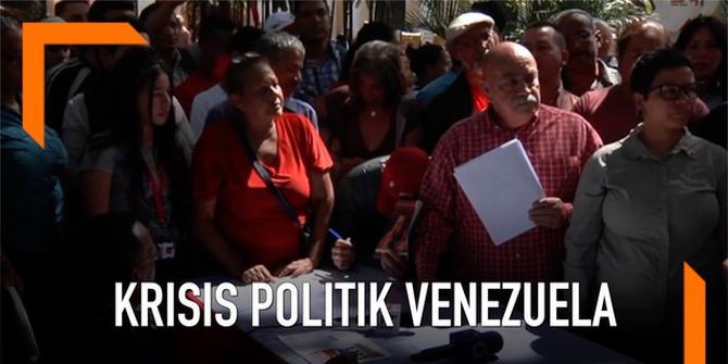 VIDEO: Rakyat Venezuela Minta AS Tak Ikut Campur