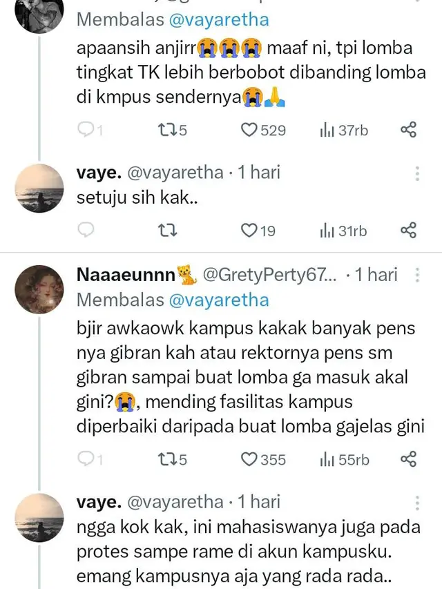 Tuai Kritik Warganet