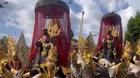 Potret Tiara Andini di Jember Fashion Carnaval (Sumber: Instagram/tiarandfriends)