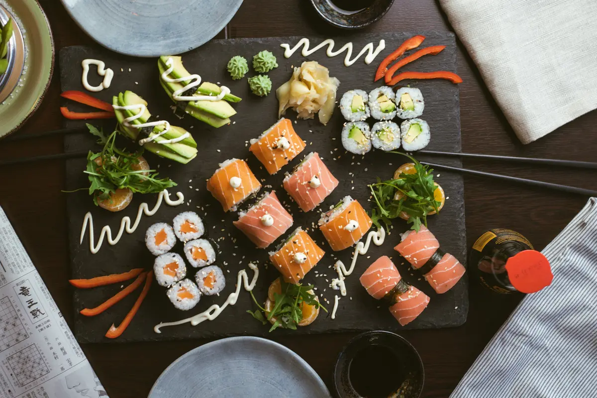 ilustrasi sushi